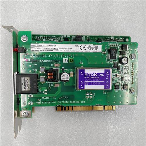 议价 Q80BD-J71LP21S-25-B Q系列PLC PC通讯模块 原装拆机卡