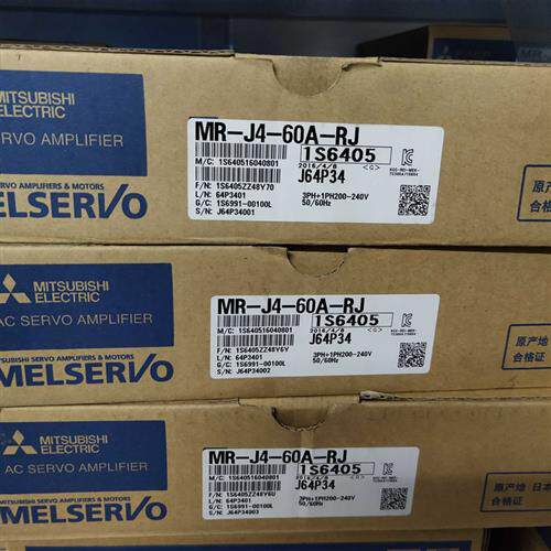 议价全新伺服驱动器MR-J4-60A-RJ原装正品欢迎询价现货包邮议