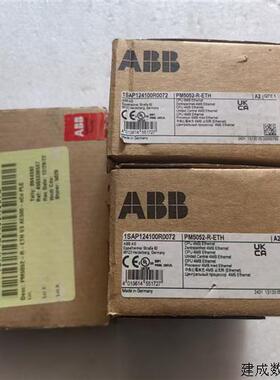 议价ABB PLC模块PM5052-R-ETH 原装现货1SAP124100R0072 议价