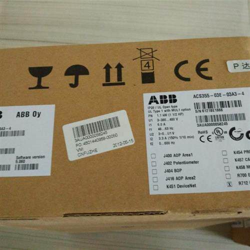 议价三相380V 原装正品ABB变频器 ACS310-03E-13A8-4 5.5KW 现货