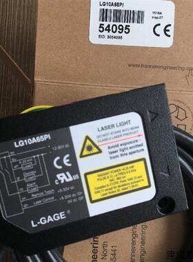 议价BANNER邦纳 LG10A65PI 激光位移感测器 LG10A65PIQ 详询