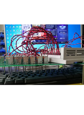 24路物理点击器自动按键盘机械手臂办公搬砖挂机器人工厂老化测试