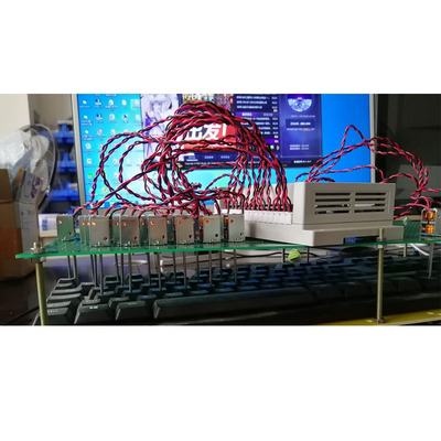 24路物理点击器自动按键盘机械手