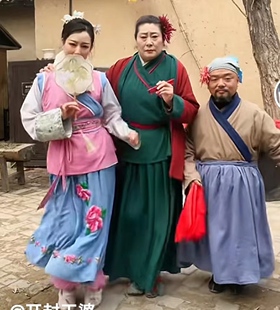 古装开封王媒婆说媒服装媒婆汉服王干娘服装孙二娘服装新款汉服