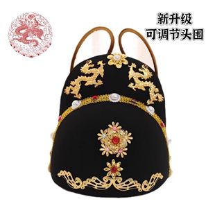 乌纱帽明制翼善冠古风汉服帽子中式新郎帽男女士锦衣卫飞鱼服官帽