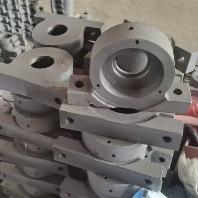 滚筒轴承座1310 腿长240中心高80总高158腿厚40腿宽55螺丝孔距190