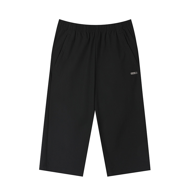 361度合体冰感休闲运动裤男2025秋季新款七分裤男子常规舒适裤子