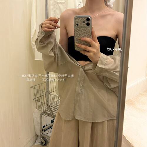 FAFA无肩带前扣防滑聚拢美背