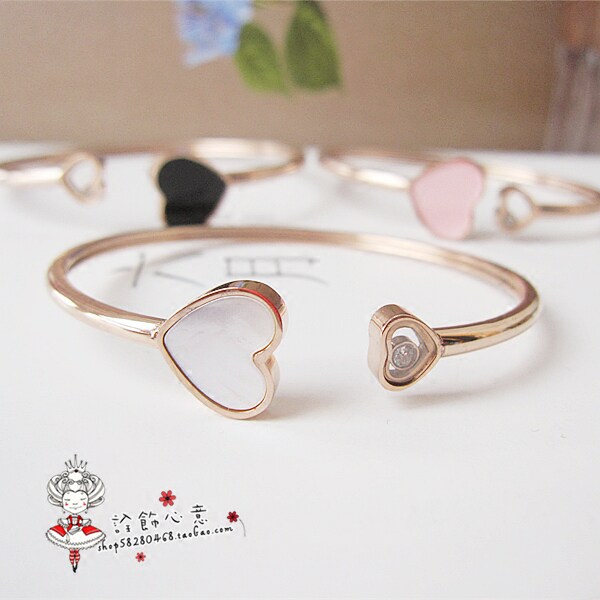 【诠飾心意】歡樂頌Ⅱ安迪劉濤同款手镯大小桃心細手镯鋼飾品在類目 飾品/流行首飾/時尚飾品新, 手鐲中 - 來自Buy2taobao.com提供專業的淘寶代購服務