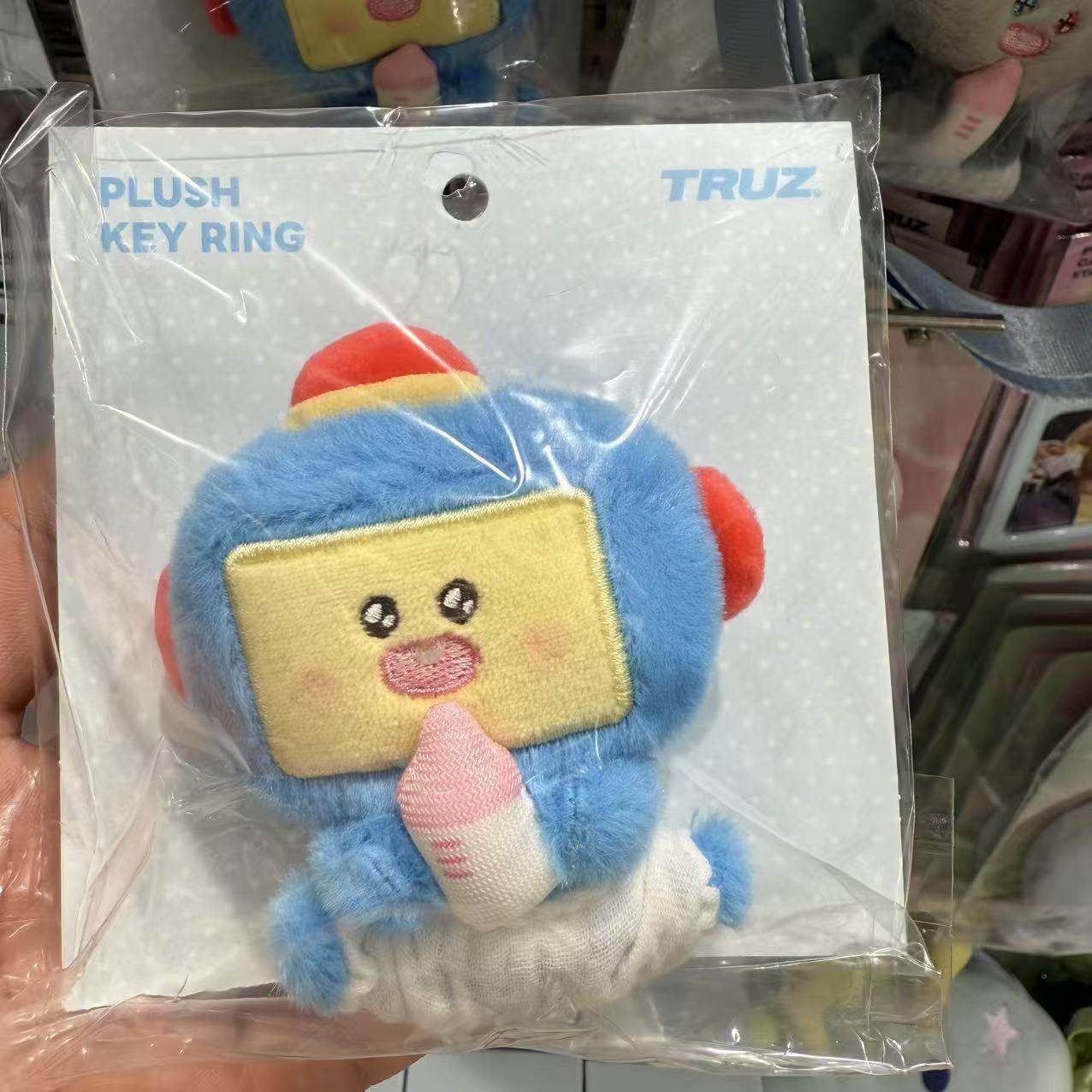 TRUZ毛绒钥匙扣挂件包挂