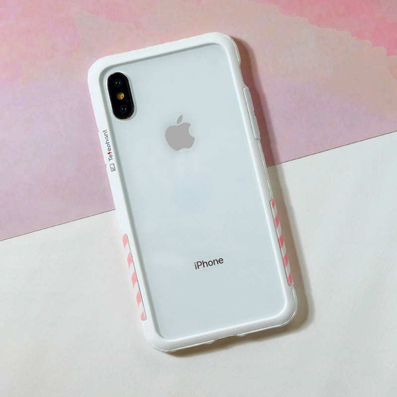 太乐芬iPhoneXS甜心粉防摔手机壳