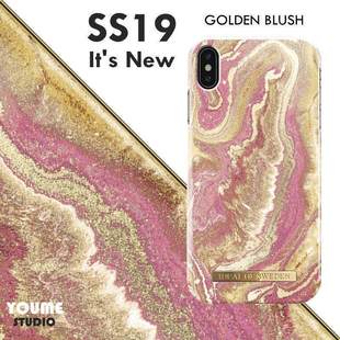 瑞典IDEAL OF SWEDEN个性时尚iPhoneXS大理石8P网红XS MAX手机壳
