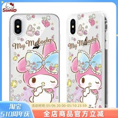 HelloKitty新款iPhoneX流沙手机壳苹果8Plus卡通10防摔7P保护套X