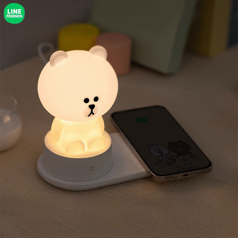 LINEFRIENDS无线充电器二合一