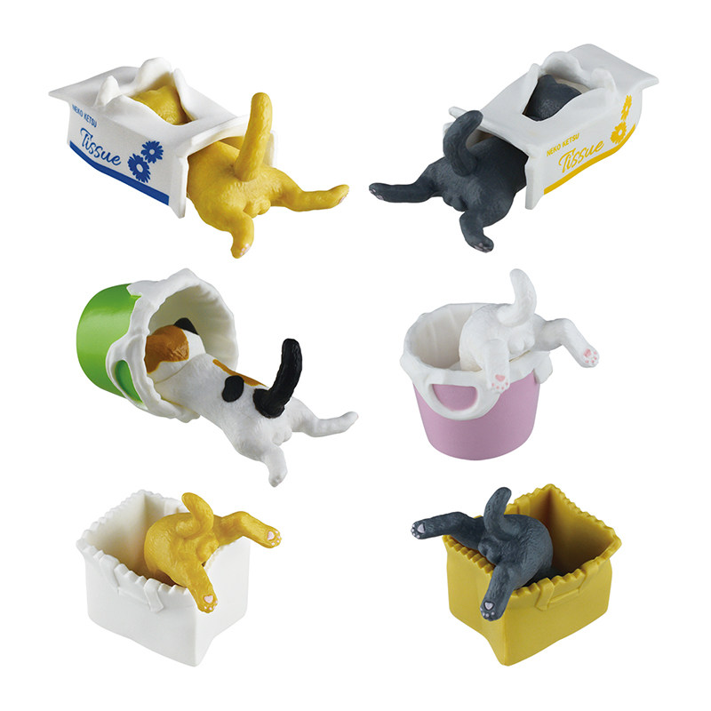 好奇猫 猫咪 猫喜欢的事 钻纸巾盒 纸袋 猫趣玩 模型 扭蛋盲盒,模玩/动漫/周边/娃圈三坑/桌游,盒蛋/扭蛋/联名摆件,淘宝优惠券,粉丝福利购,淘宝优惠卷