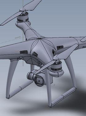 大疆精灵3D模型造型收腰