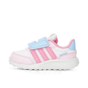 70s运动鞋 JQ6717 2025夏RUN adidas阿迪达斯女婴童魔术贴休闲鞋