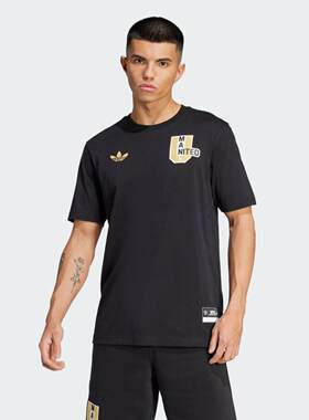 adidas阿迪达斯曼联足球文化衣2025夏男MANCHESTER短袖T恤 JL6115