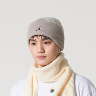耐克帽男女帽2025新款 134 保暖情侣针织帽绒线帽套头毛线帽HV1077