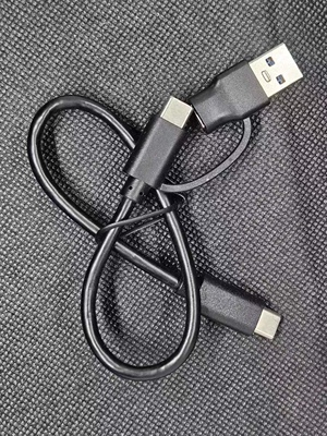 二合一硬盘数据线60w 10gb USB3.1硬盘Gen2全功能双头typec数据线