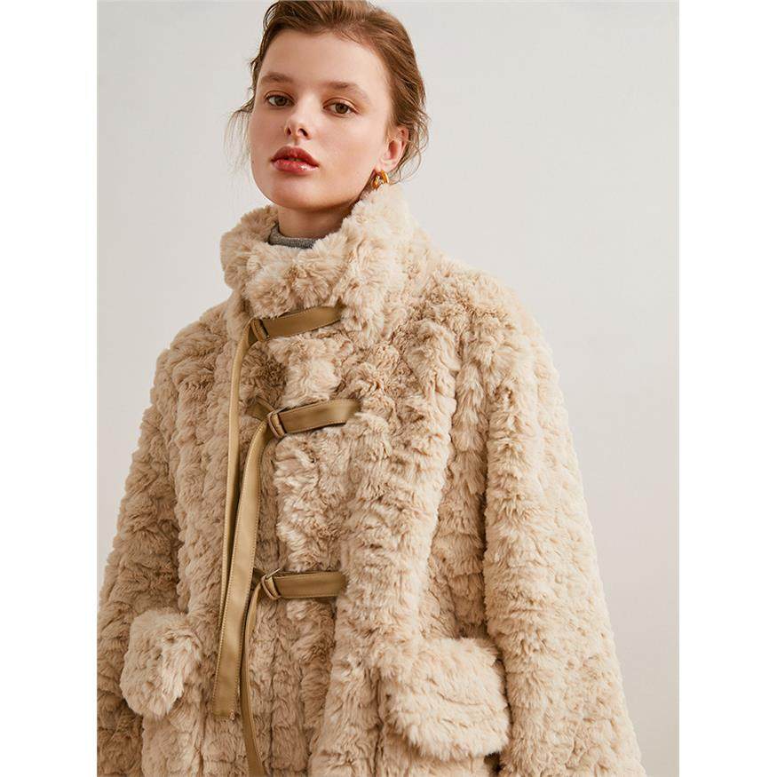 奥芝国羊羔毛外套女棉服保暖冬季2025新款羊羔绒毛毛外套大衣加厚,女装/女士精品,短外套,淘宝优惠券,粉丝福利购,淘宝优惠卷