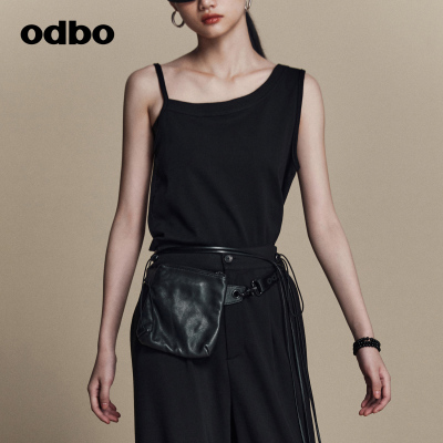 odbo/欧迪比欧吊带上衣