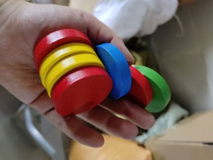 木质大圆片实木大圆片3cm4cm5cm圆片