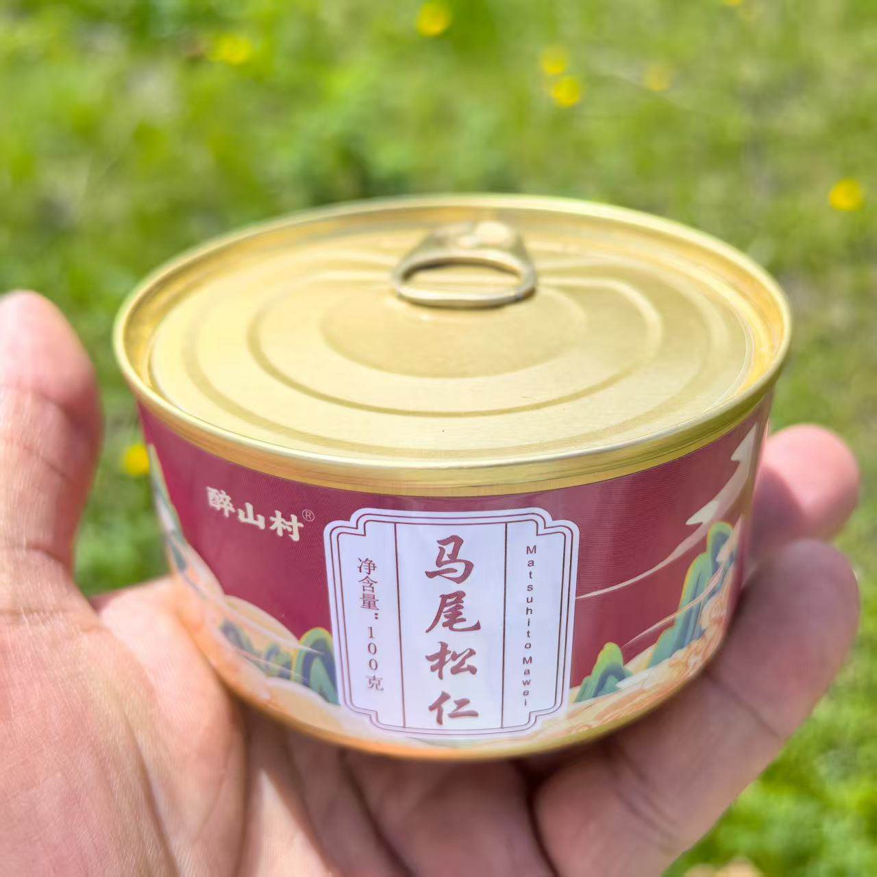 大兴安岭野生马尾松仁新货晏松千日果新加工100克*6盒精装礼盒