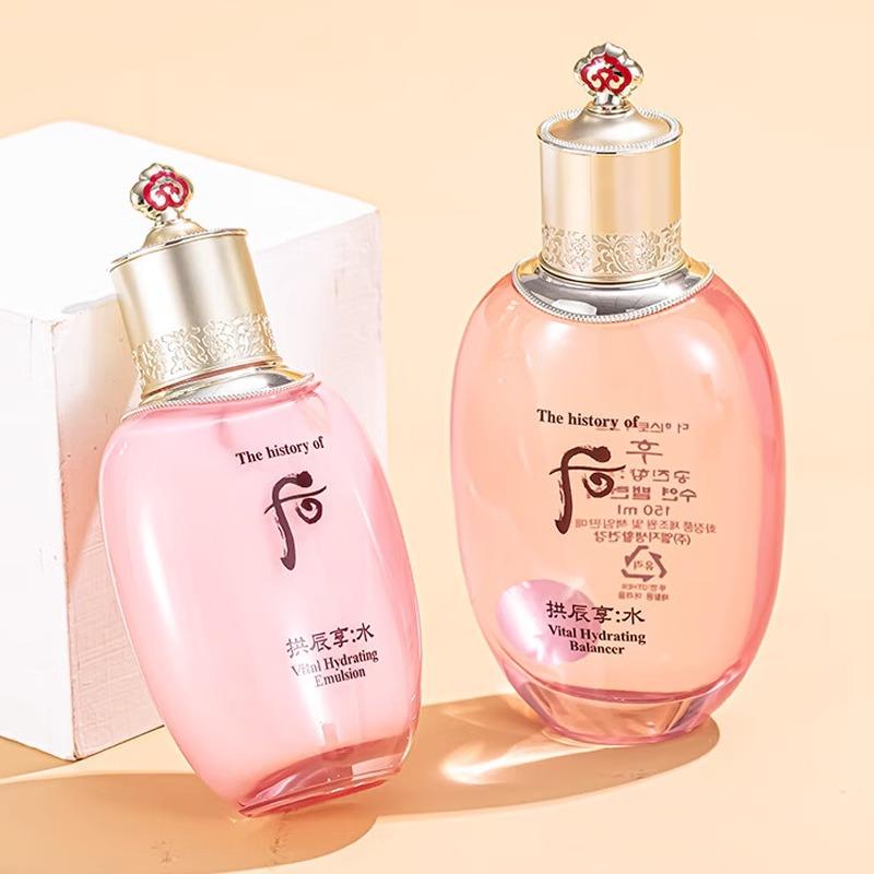 韩国whoo后拱辰享水妍平衡水乳 爽肤水水150ml 乳液110ml