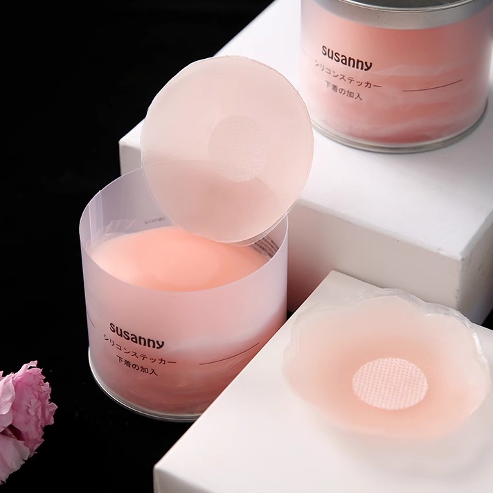 susanny乳贴隐形胸贴女夏吊带用防凸点贴硅胶内衣文胸乳头贴