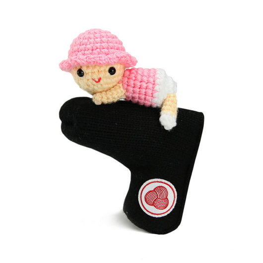Amimono爱美乐手工编织高尔夫Golf Putter Cover推杆套