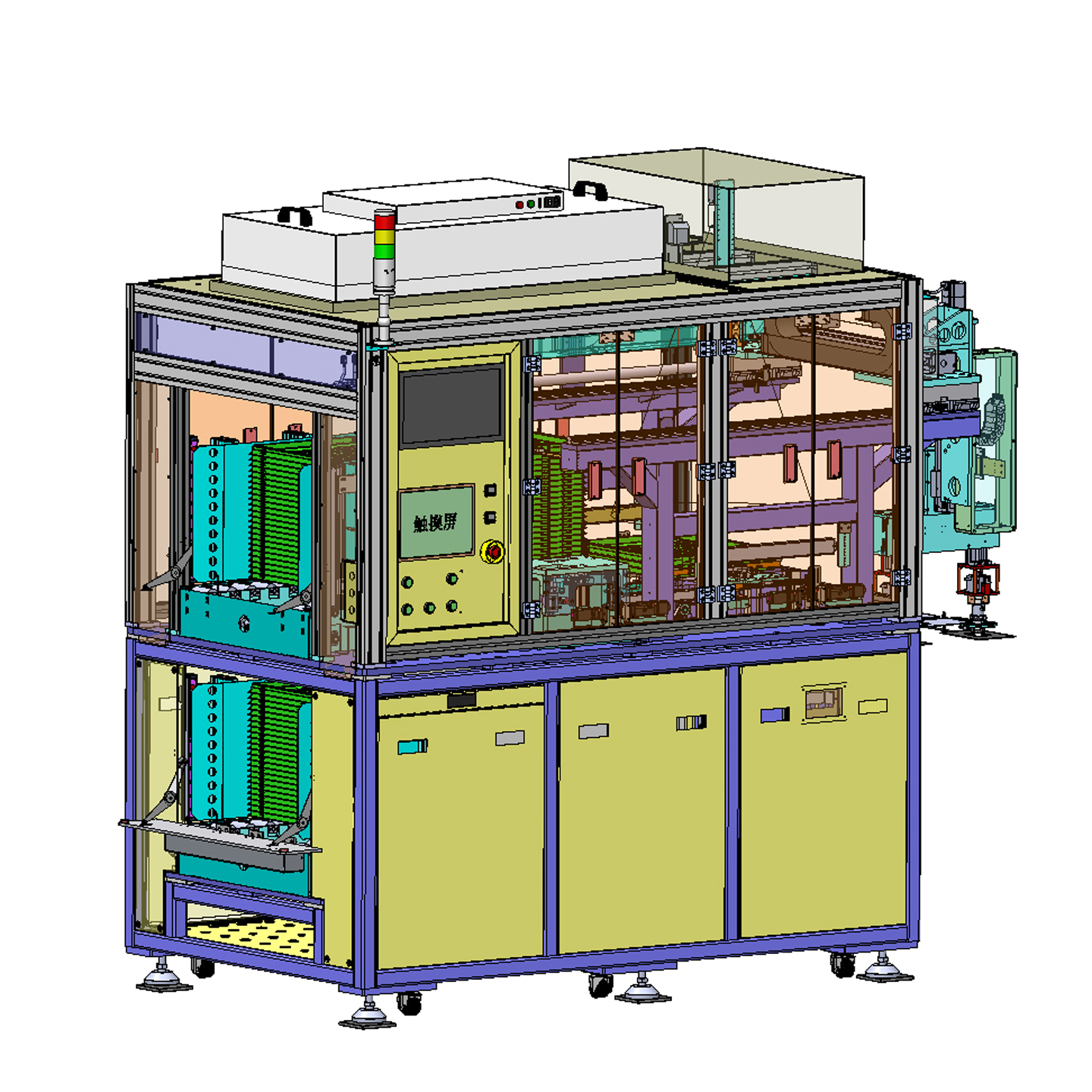 整机SOLIDWORK-STRAY盘上料机