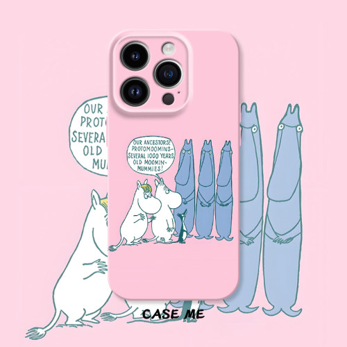 粉境探古适用iphone17pro苹果13/14Promax华为P70/Nova13/vivox200/oppoReno13/12小米15红米K80姆明手机壳