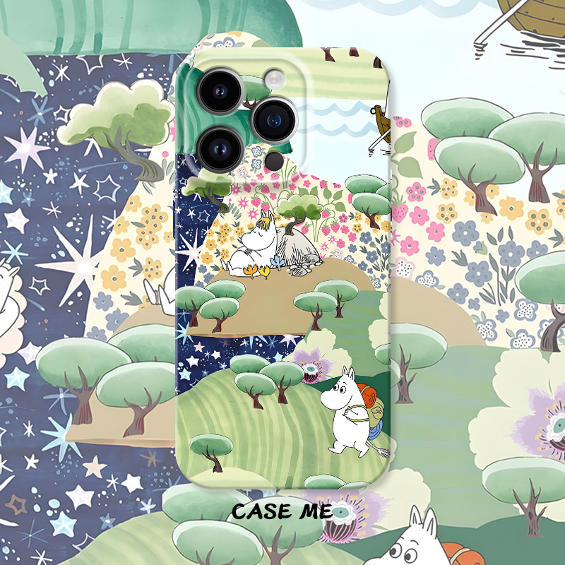 背包姆明适用iphone16/15pro苹果17Promax华为P70/Nova13/vivox200/oppoReno14小米17红米K80卡通小众手机壳,3C数码配件,手机保护套/壳,淘宝优惠券,粉丝福利购,淘宝优惠卷