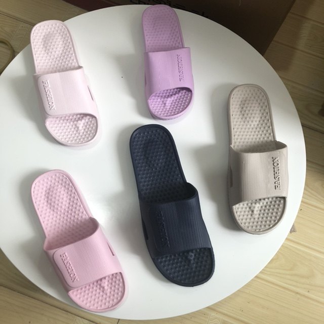 外贸拖鞋浴室防滑一体成型无异味男女居家日常平跟拖鞋纯颜色耐穿,女鞋,一字拖,淘宝优惠券,粉丝福利购,淘宝优惠卷
