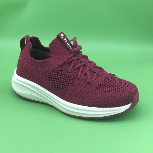 百事祥中老年健步鞋秋款轻便舒适透气防滑园头浅口时尚休闲鞋黑色