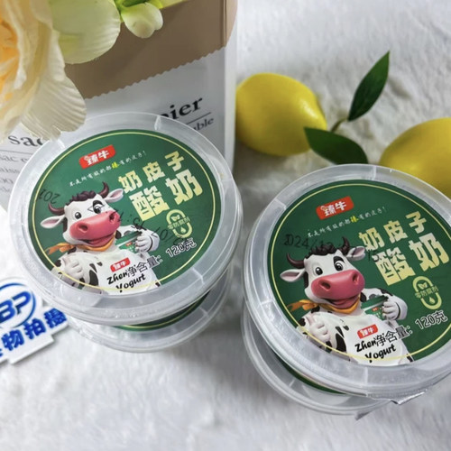 内蒙古臻牛奶皮子酸奶120g/杯