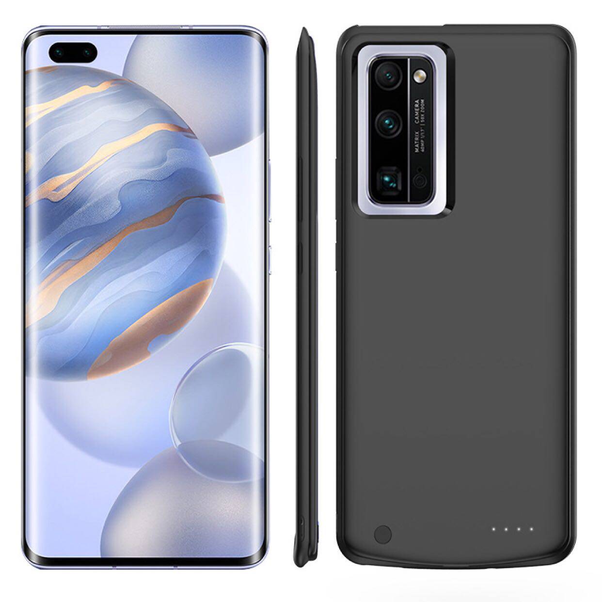 适用华为荣耀30背夹专用充电宝30pro +无线电池一体手机壳电源器