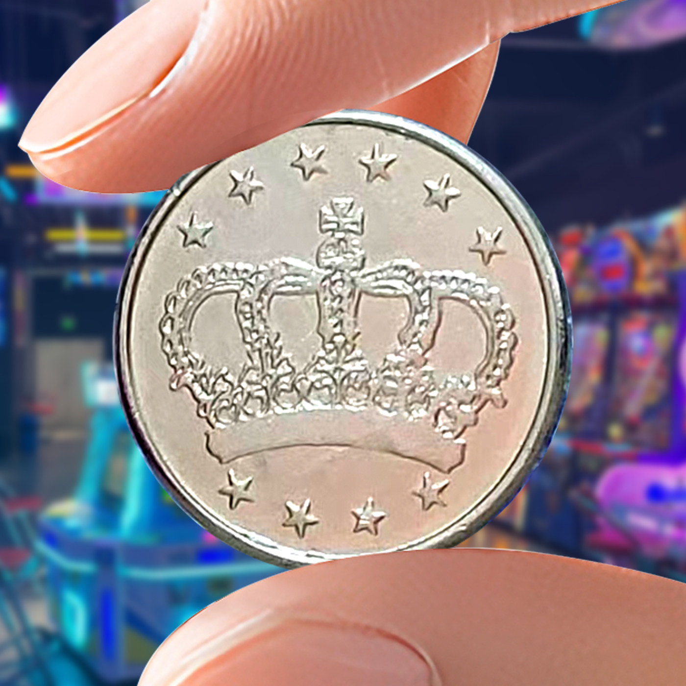 通用款定制款电玩游戏机不锈钢合金金属硬币代币积分币