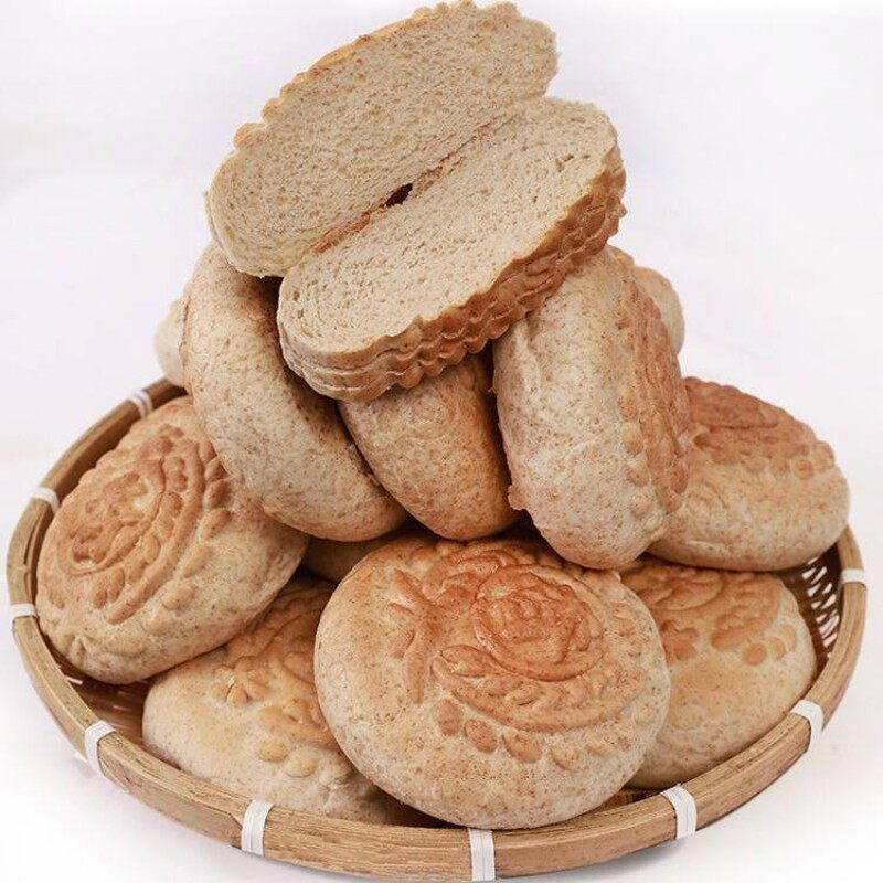 全麦面包火烧山东特产早餐晚餐松软火烧馒头袋装饱腹休闲面点馒头