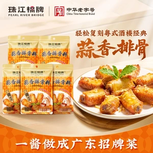 珠江桥牌蒜香排骨料40g正蒜香粉调味粉蒜香排骨鸡翅烧烤粉腌料