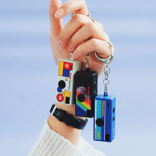 网红盲盒柯达钥匙扣玩具相机