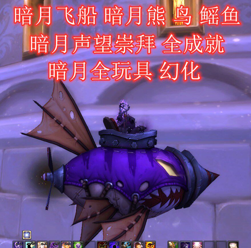 魔兽世界 暗月飞船 马戏团全成游戏代练（新）