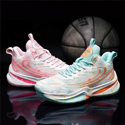 鸳鸯篮球鞋春夏季网面透