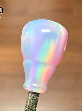 天然人工欧泊极光小三通精工宝瓶樱花粉一体佛头佛珠手串配饰配件