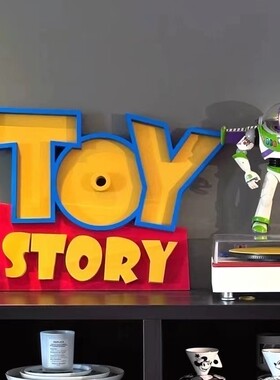 玩具总动员招牌logo toy story家居房间卡通高颜值摆件小红书火爆