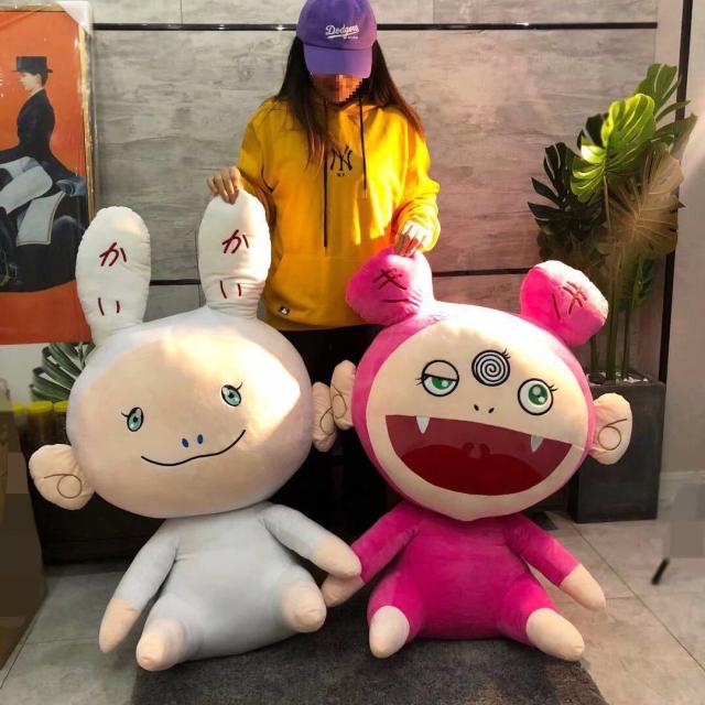 现货KaiKai kiki Mr.dob GD同款毛绒布摆设玩偶公仔玩具