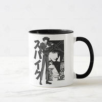 Cowboy Bebop mug, Spike co-branded water cup, home bounty hunter Cowboy Bebop merchandise thumbnail 5