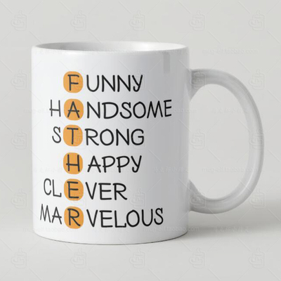 The best Father's Day Gift for Dad送给父亲杯子创意马克杯礼物