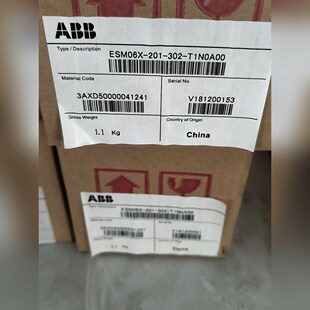 T1N0 原装 302 201 议价 ABB伺服电机ESM06X